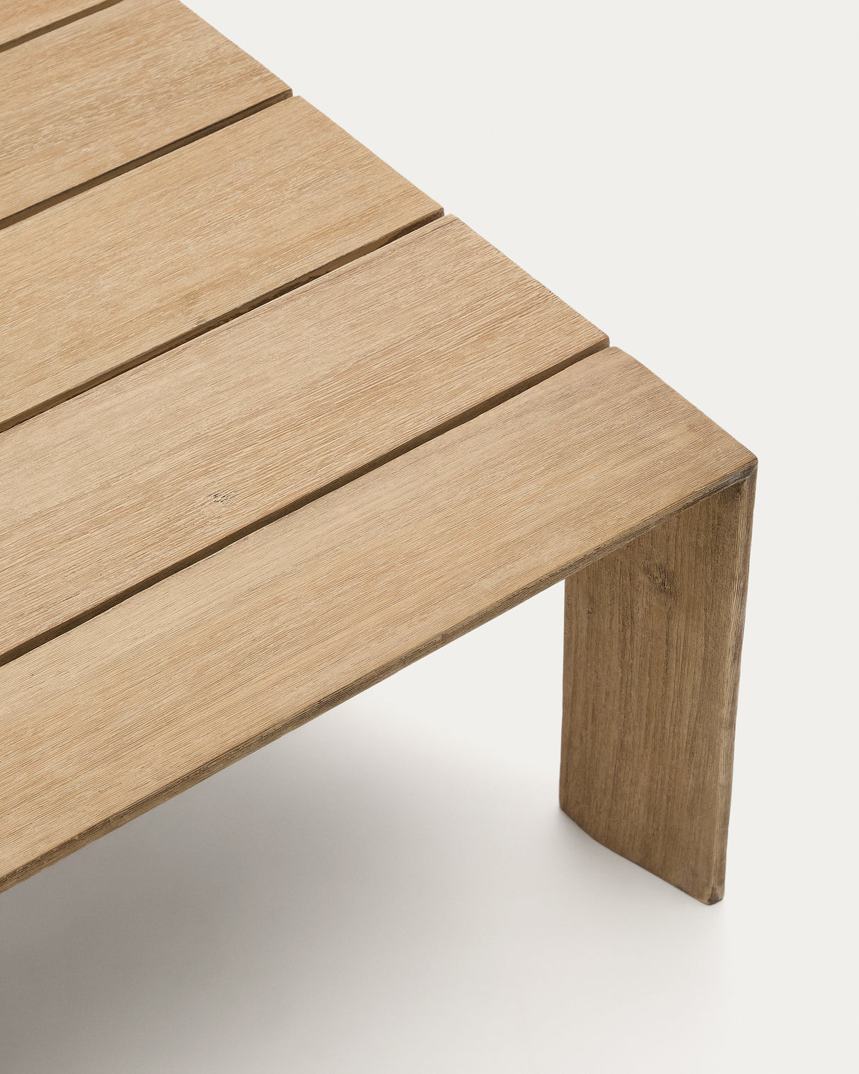 Couchtisch Ambra aus massivem Akazienholz mit hellem Finish 82,5 x 82,5 cm FSC 100% - ZEN ZONE Furniture