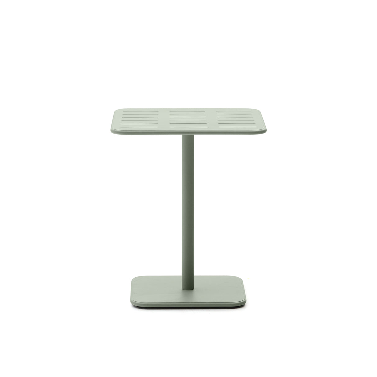 Outdoor-Tisch Brai aus türkis verzinktem Stahl 70 x 70 cm - ZEN ZONE Furniture