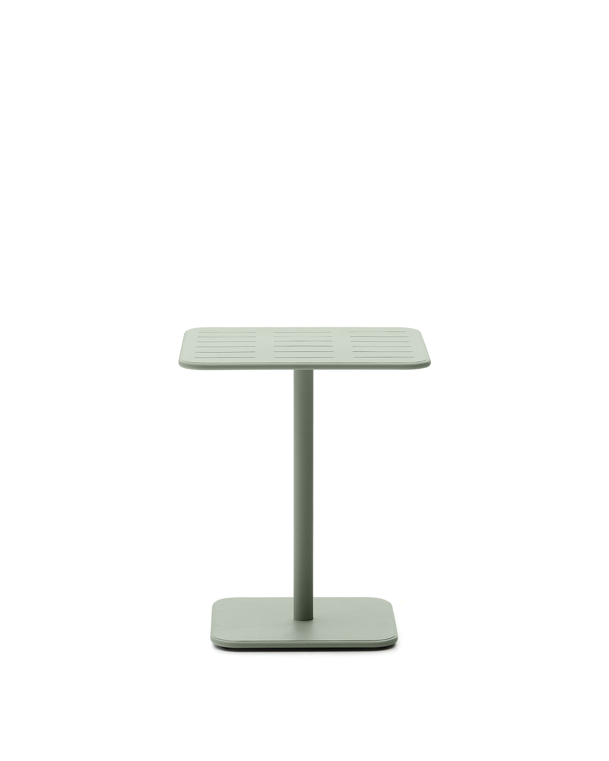 Outdoor-Tisch Brai aus türkis verzinktem Stahl 70 x 70 cm - ZEN ZONE Furniture