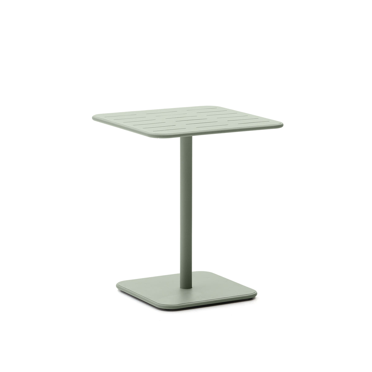 Outdoor-Tisch Brai aus türkis verzinktem Stahl 70 x 70 cm - ZEN ZONE Furniture