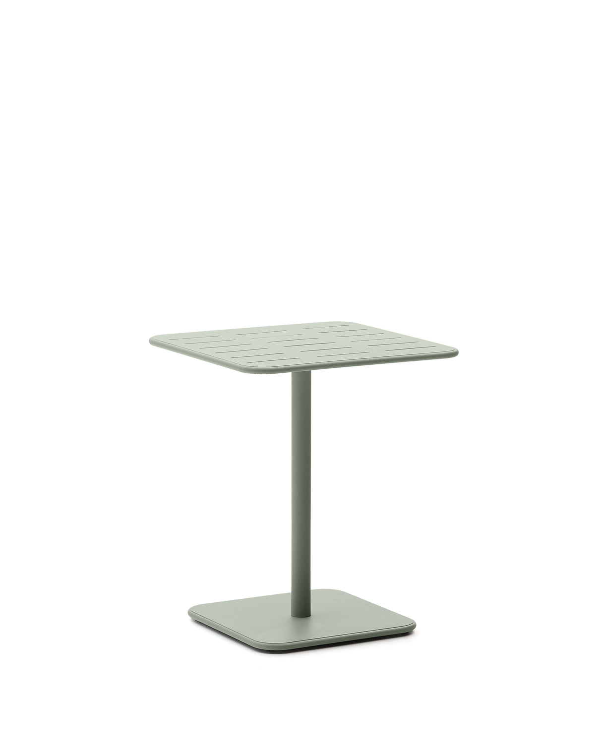 Outdoor-Tisch Brai aus türkis verzinktem Stahl 70 x 70 cm - ZEN ZONE Furniture