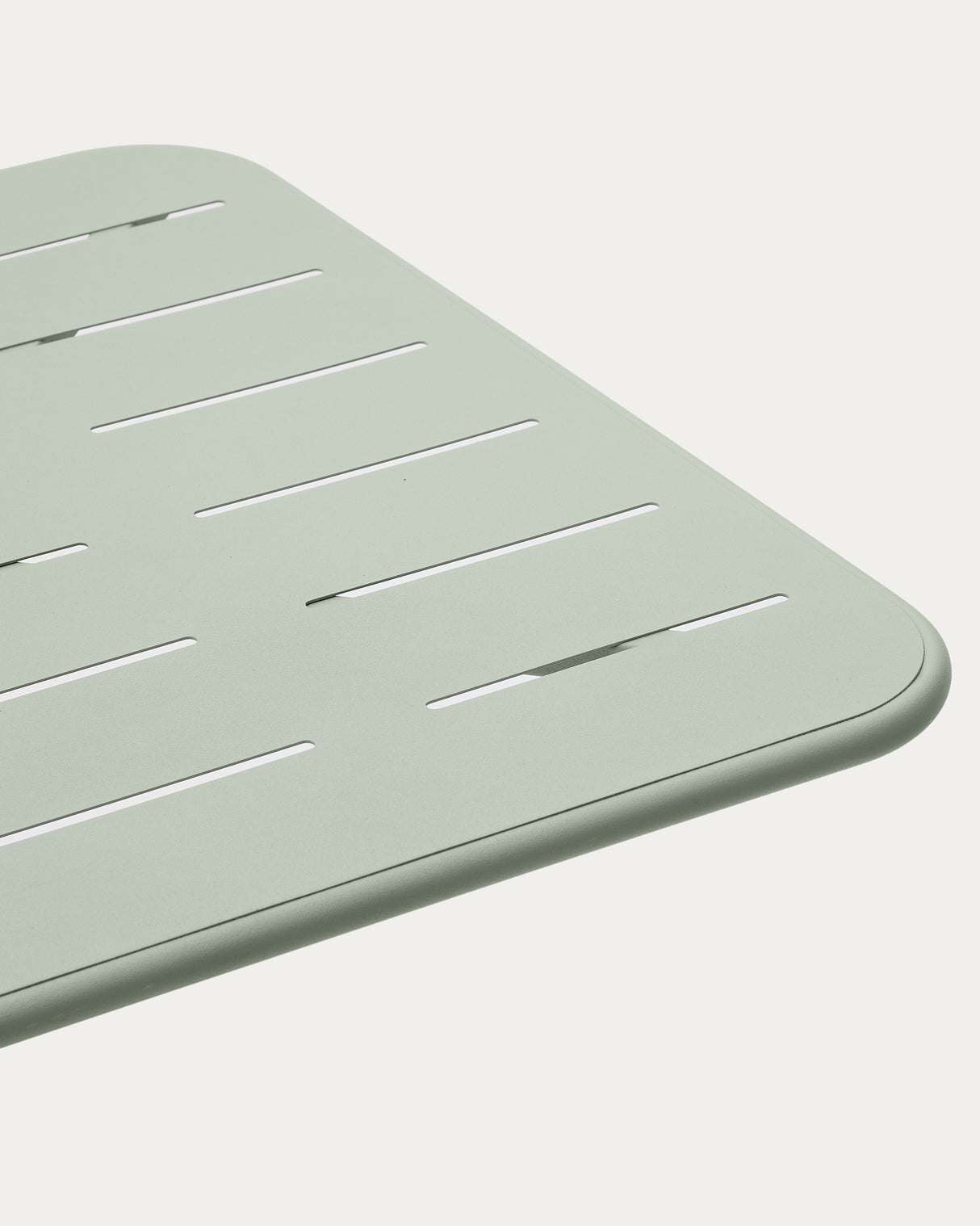 Outdoor-Tisch Brai aus türkis verzinktem Stahl 70 x 70 cm - ZEN ZONE Furniture