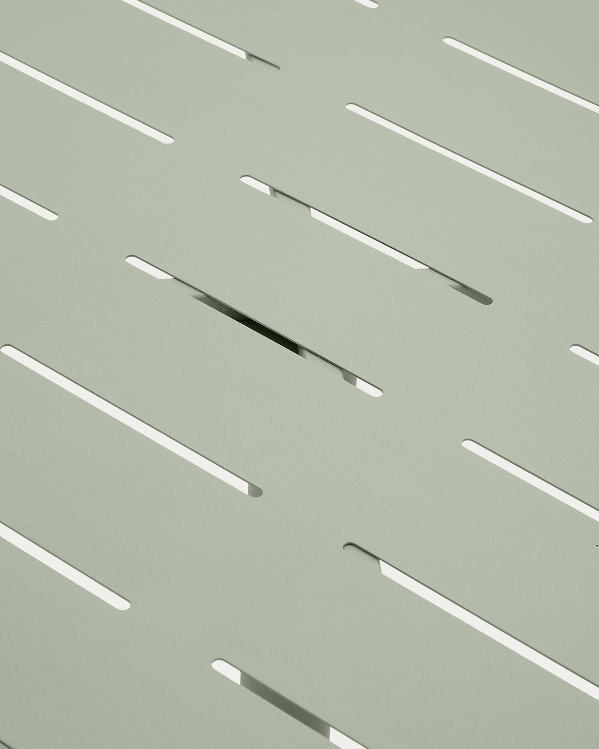 Outdoor-Tisch Brai aus türkis verzinktem Stahl 70 x 70 cm - ZEN ZONE Furniture