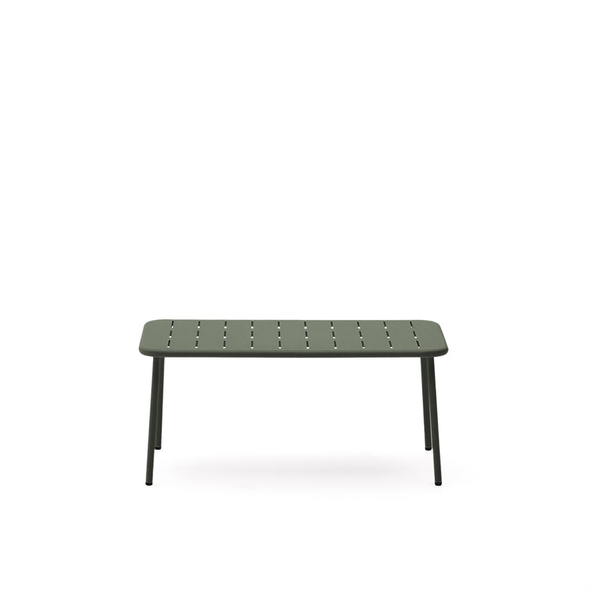 Couchtisch Zivia aus grün verzinktem Stahl 90 x 50 cm - ZEN ZONE Furniture