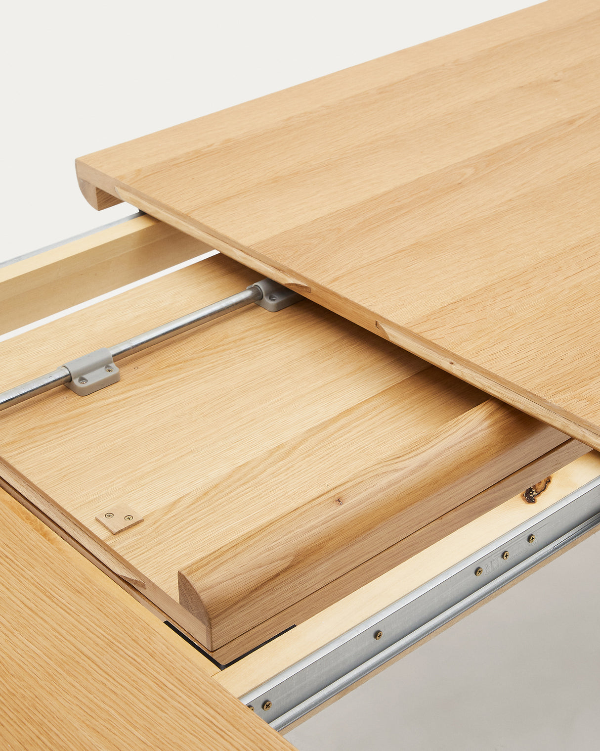 Jondal Ausziehtisch aus Massivholz und Eichenfurnier 100 % FSC 200 (280) x 100 cm - ZEN ZONE Furniture