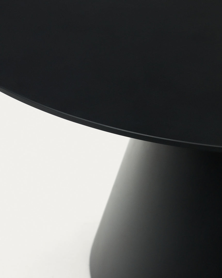 Wilshire runder Tisch mit schwarzem Finish Ø 120 cm - ZEN ZONE Furniture