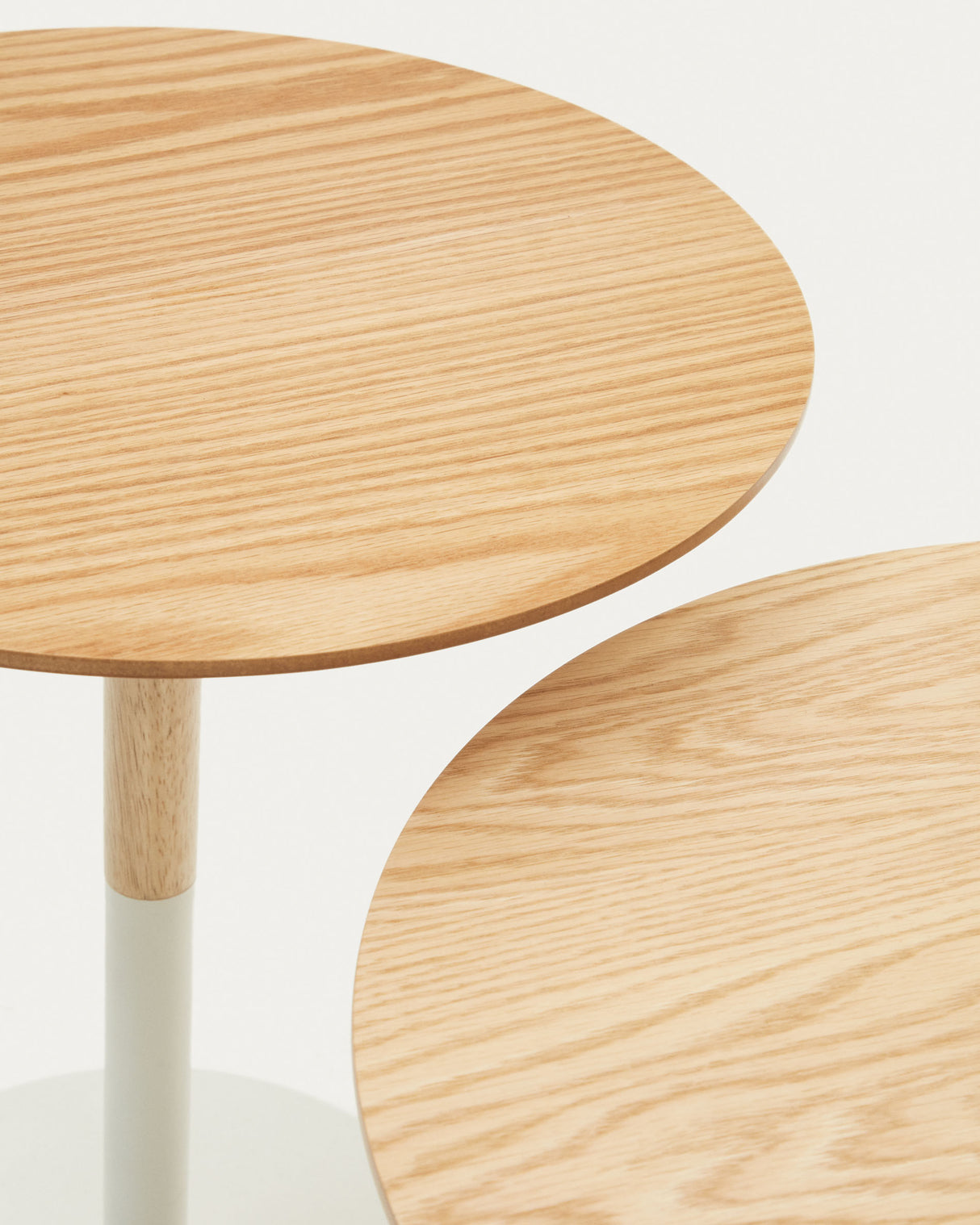 Watse 2-Set runde Beistelltischen Ø 40 cm/Ø 48 cm - ZEN ZONE Furniture