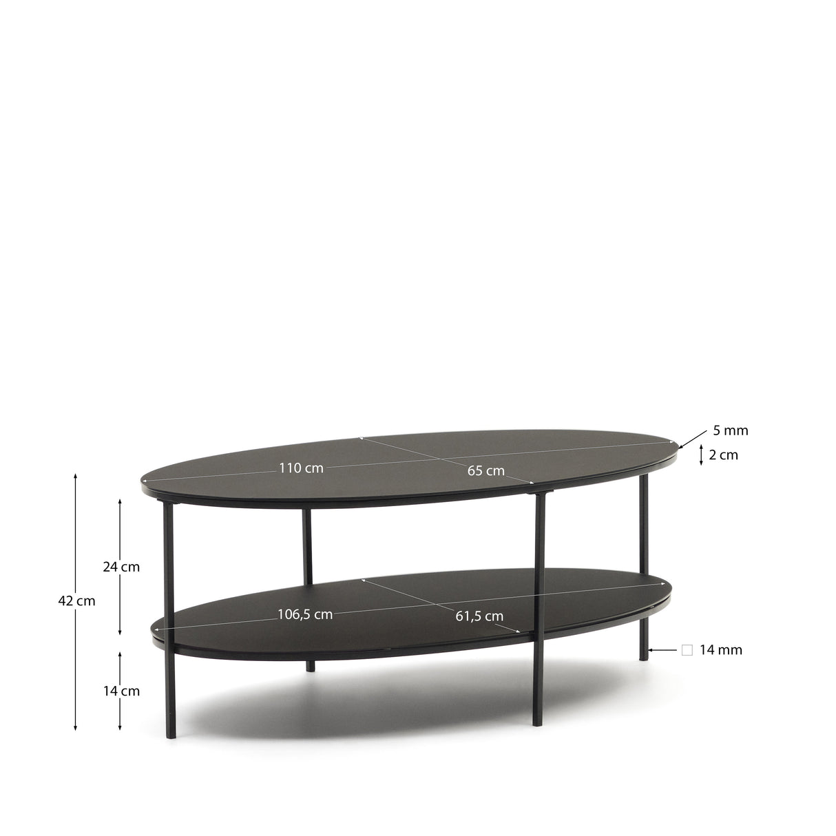 Fideia Couchtisch Ø 110 x 65 cm - ZEN ZONE Furniture