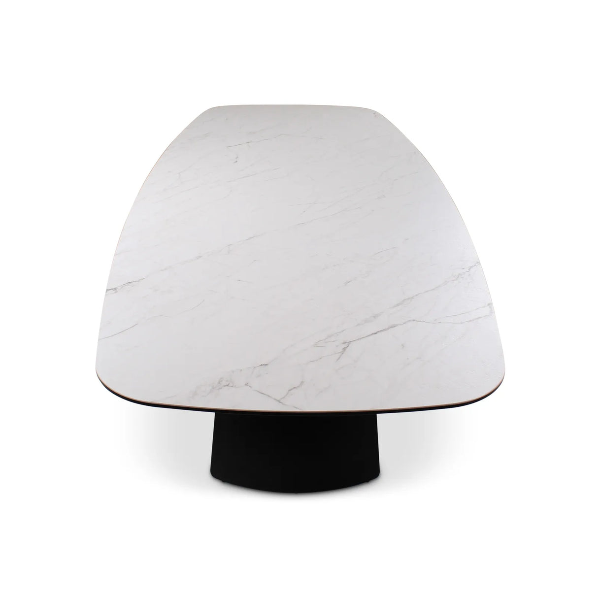 Couchtisch Tibet aus Keramikmarmor in hellgrau, 300x120x76 cm - ZEN ZONE Furniture