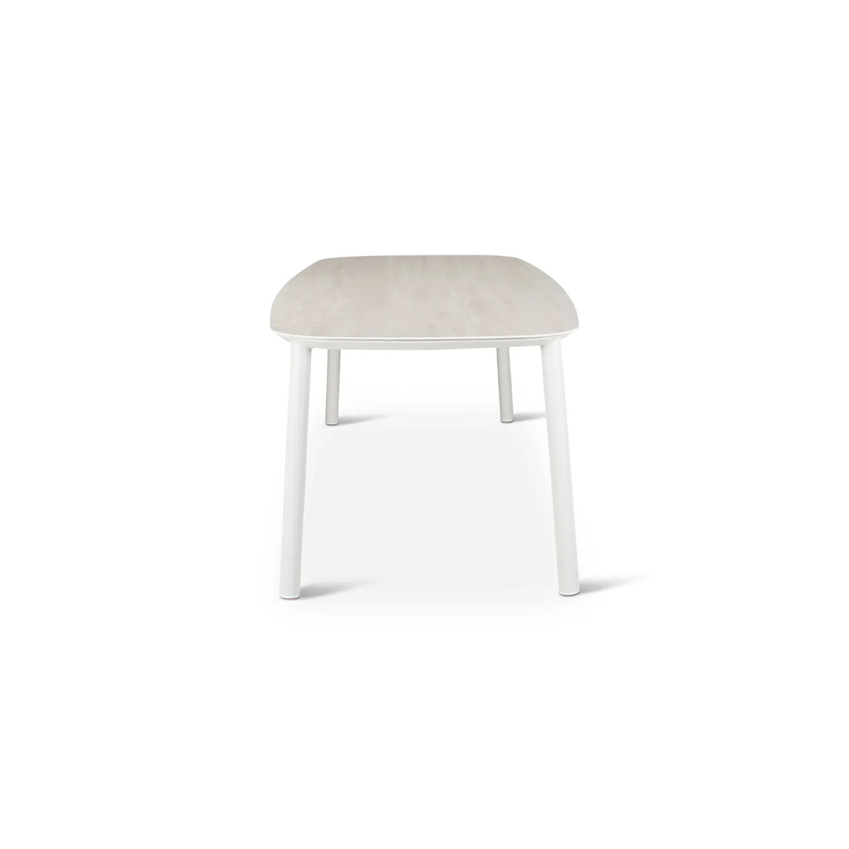 Gartentisch Liv aus Aluminium sandfarbend, 220x100x75 cm - ZEN ZONE Furniture