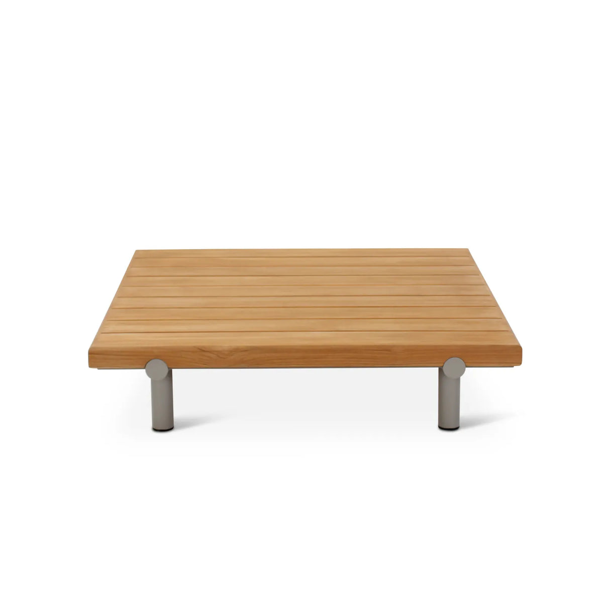 Gartentisch Emilio aus Teakholz, 95x95x22 cm - ZEN ZONE Furniture