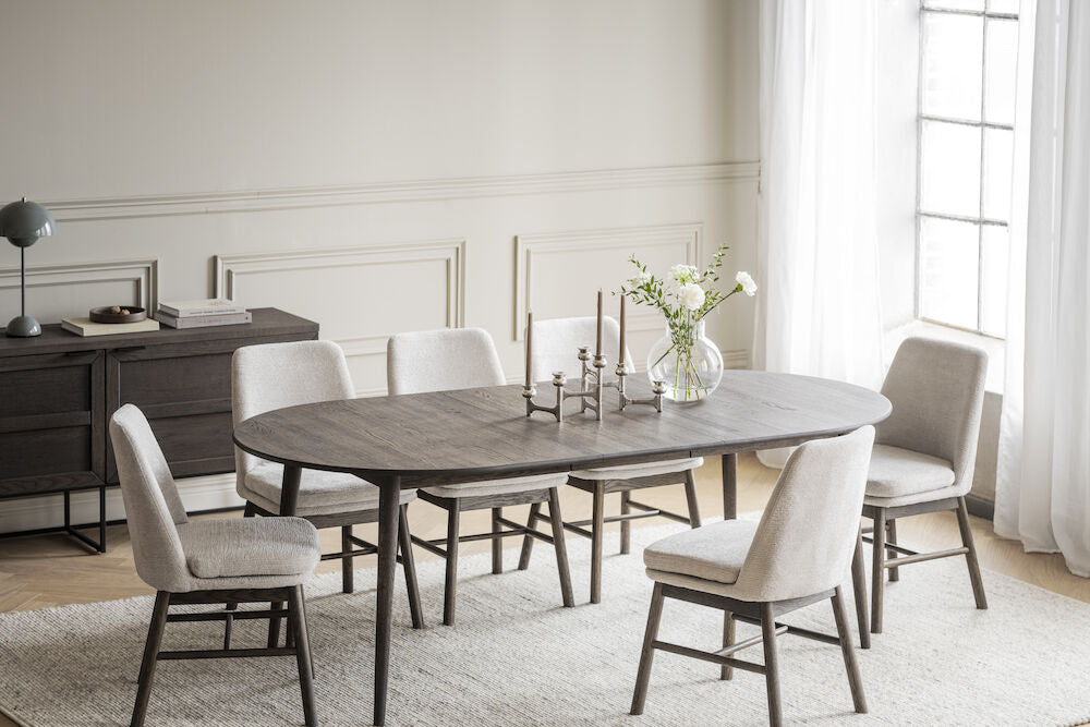 TYLER Einlegeplatte aus massiver, braungeölter Eiche mit einer Länge von 40 cm - ZEN ZONE Furniture