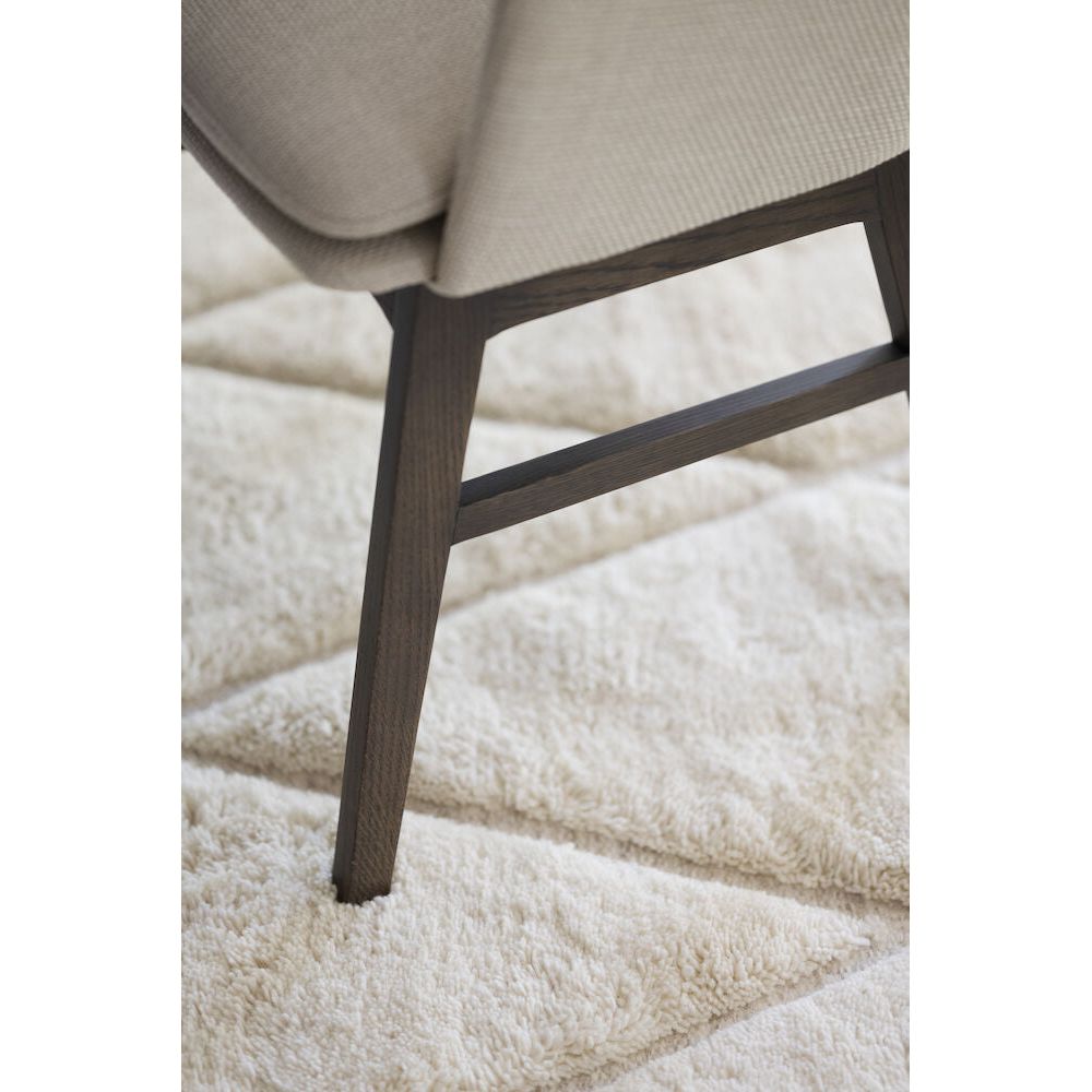 WINDHAM Esszimmerstuhl Beige/braun 57x62x80cm - ZEN ZONE