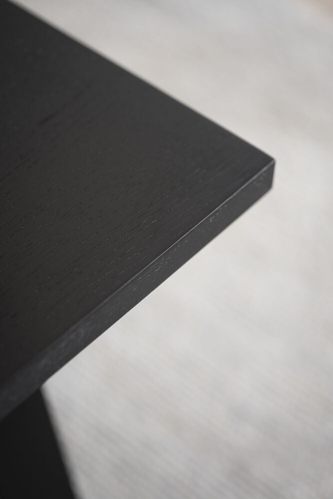 WINNIPEG Esstisch Schwarz 200x100x75cm - ZEN ZONE