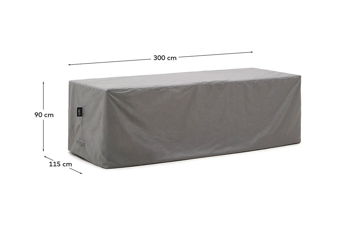 Schutzhülle Iria für großen rechteckigen Outdoor-Tisch max. 300 x 115 cm - ZEN ZONE Furniture