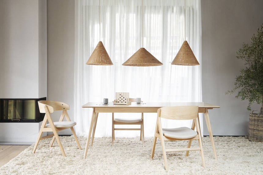 YUMI Esstisch Eiche 190x90x75cm - ZEN ZONE