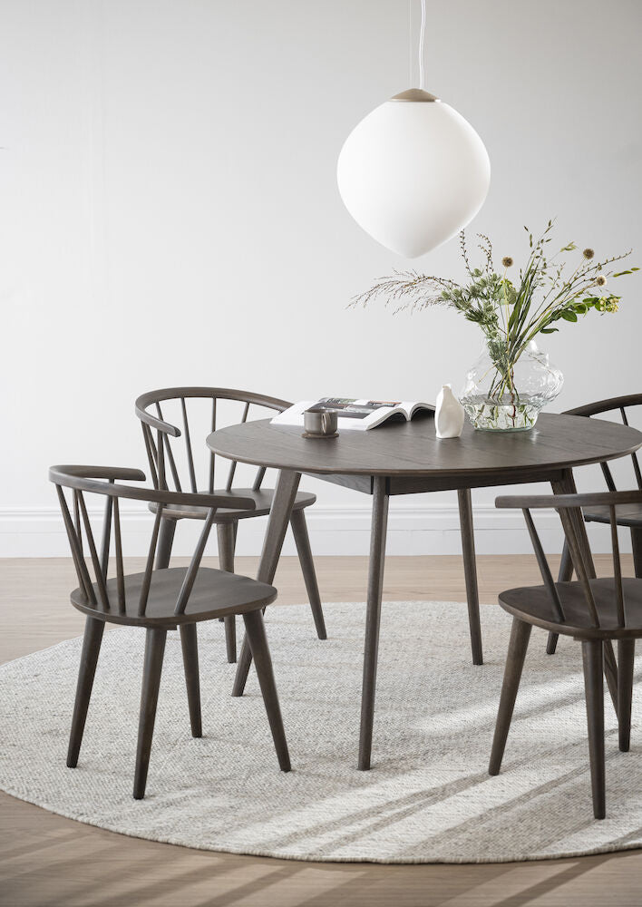 YUMI Esstisch Braun 115x115x75cm - ZEN ZONE