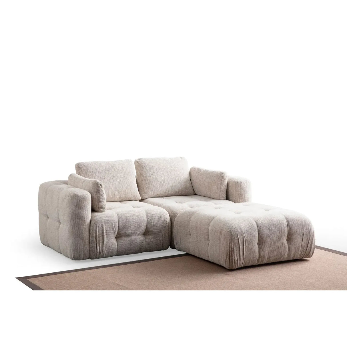 Amaris Ecksofa, Rechte Seite, 200x200 cm - ZEN ZONE Furniture