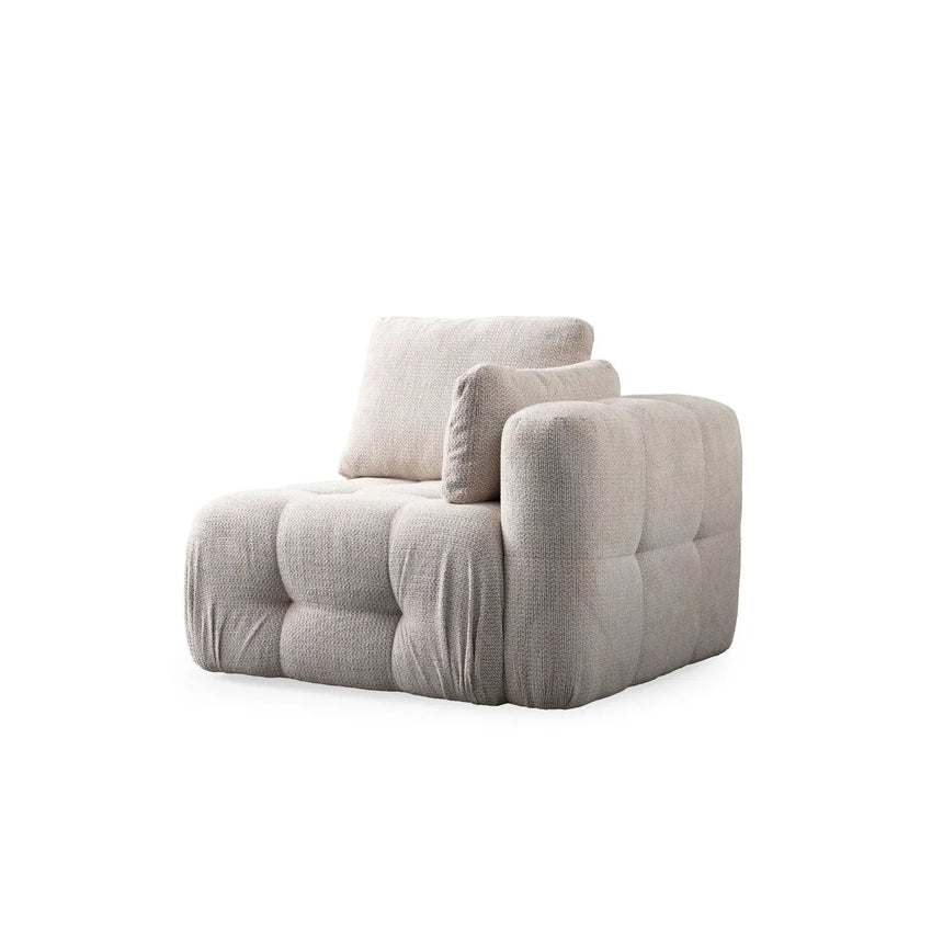 Amaris Ecksofa, Rechte Seite, 200x200 cm - ZEN ZONE Furniture