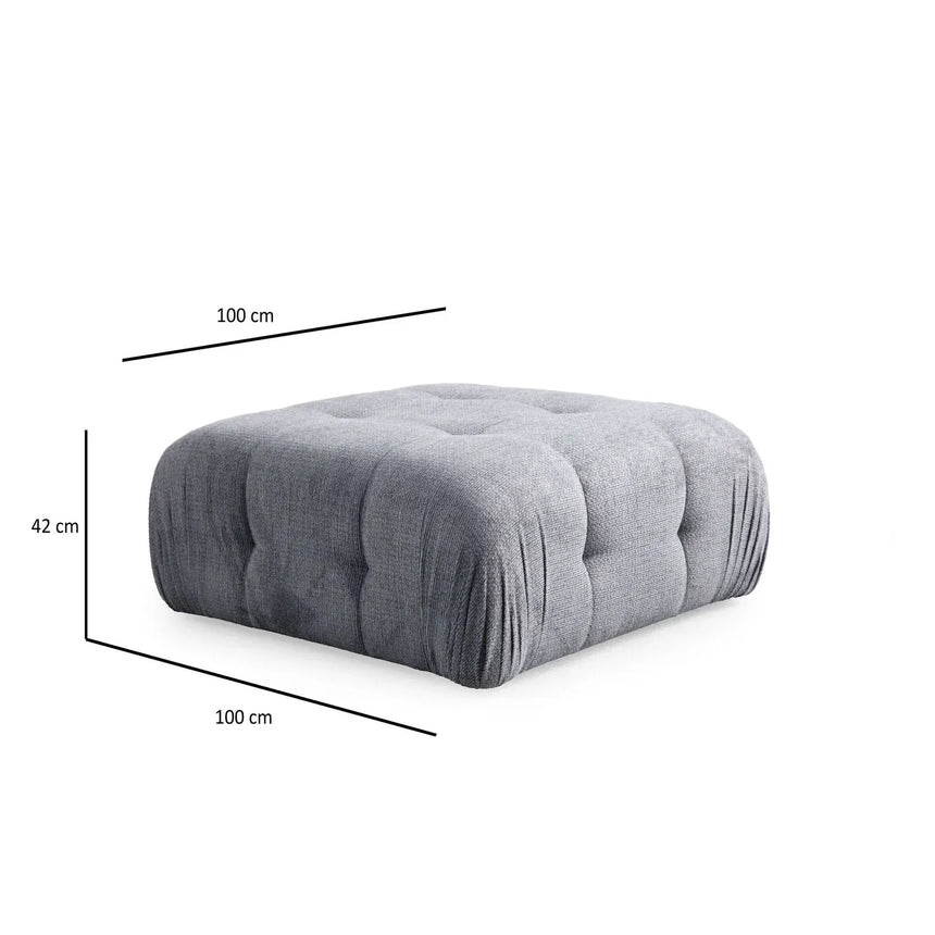 Amaris Ecksofa, Rechte Seite, 200x200 cm - ZEN ZONE Furniture