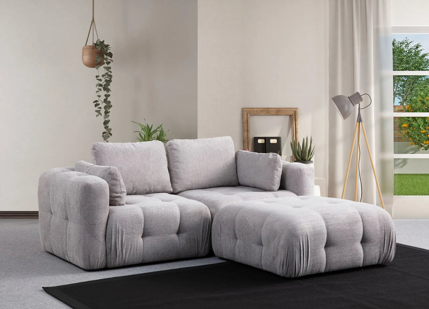 Amaris Ecksofa, Rechte Seite, 200x200 cm - ZEN ZONE Furniture