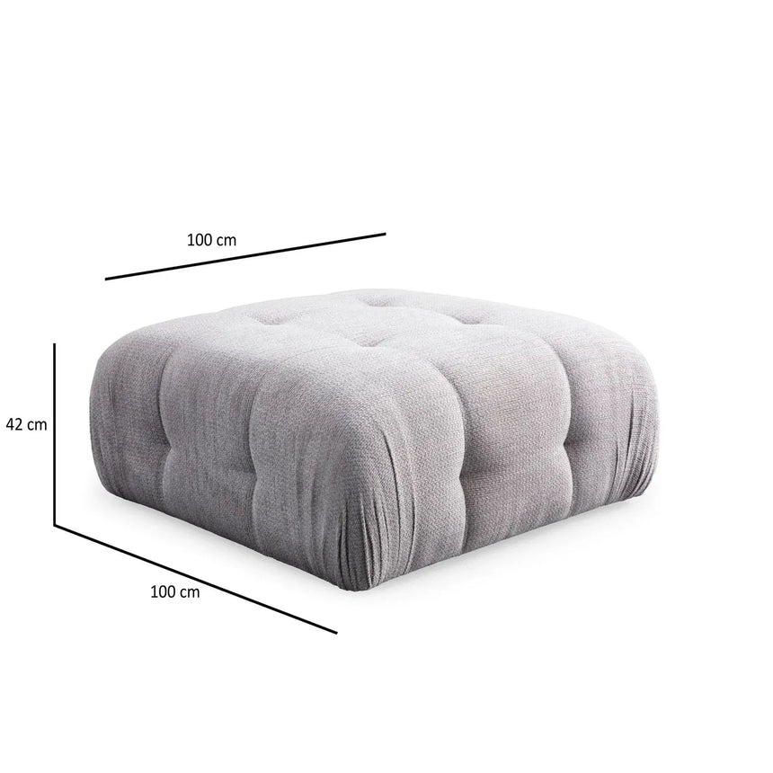 Amaris Ecksofa, Rechte Seite, 200x200 cm - ZEN ZONE Furniture