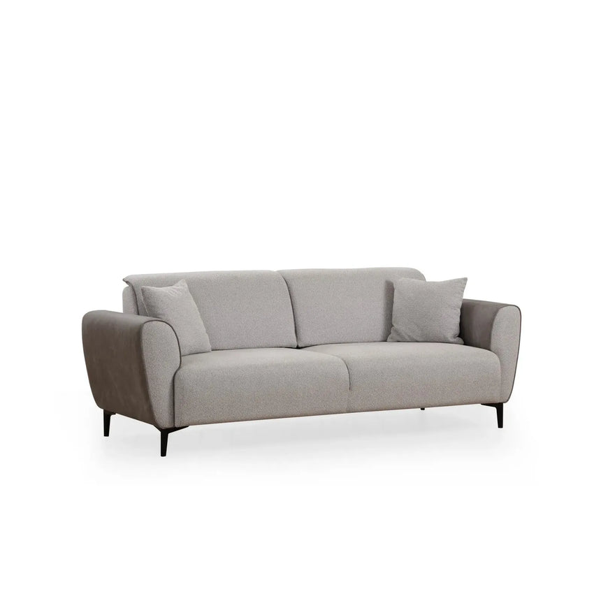 Aren 3-Sitzer Schlafsofa in Zimtbeige, 215x85 cm - ZEN ZONE Furniture