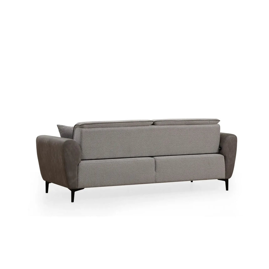 Aren 3-Sitzer Schlafsofa in Zimtbeige, 215x85 cm - ZEN ZONE Furniture