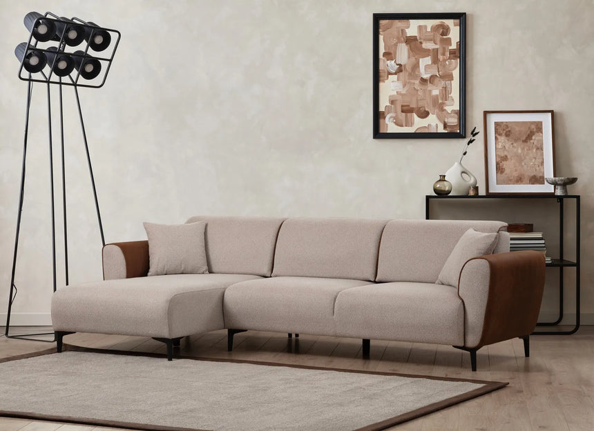 Aren Eckschlafsofa, Linke Seite, 260x150 cm von Atelier Del Sofa – Bild 1