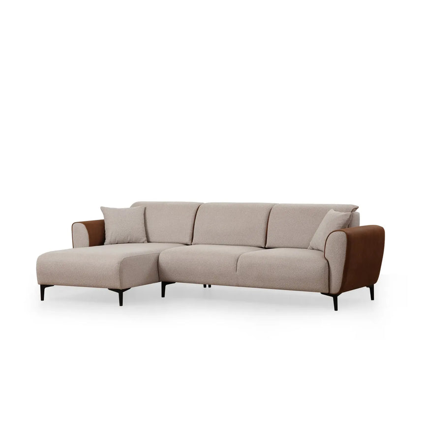 Aren Eckschlafsofa, Linke Seite, 260x150 cm - ZEN ZONE Furniture