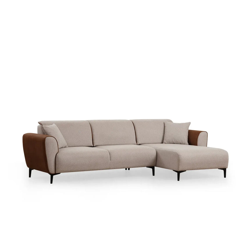 Aren Eckschlafsofa, Rechte Seite, 260x150 cm - ZEN ZONE Furniture