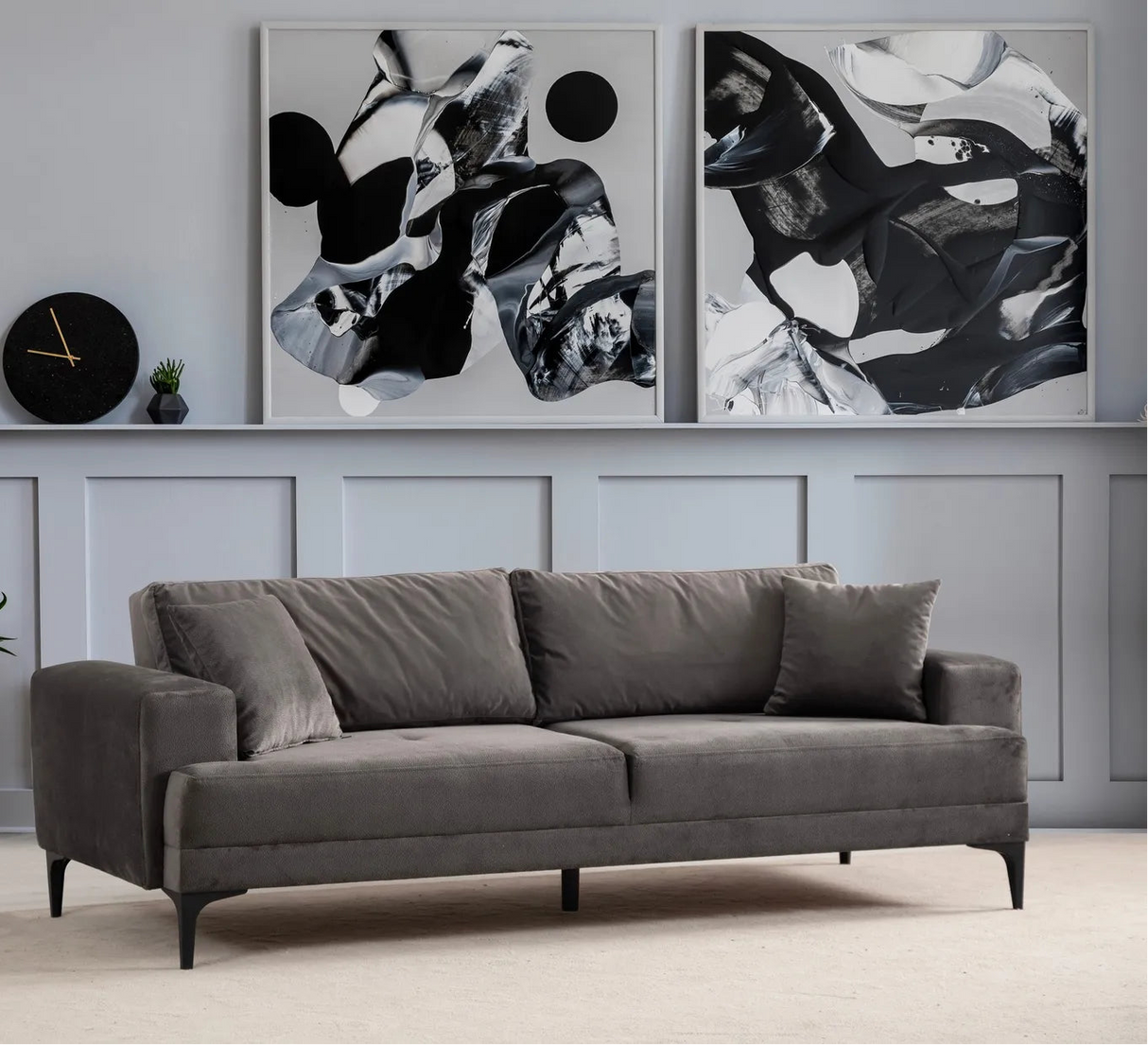 Astana 3-Sitzer Sofa, 234x100 cm von Atelier Del Sofa – Bild 1