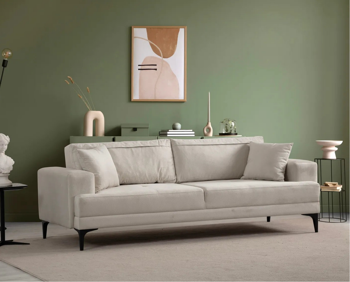 Astana 3-Sitzer Sofa in Ecru, 234x100 cm von Atelier Del Sofa – Bild 1