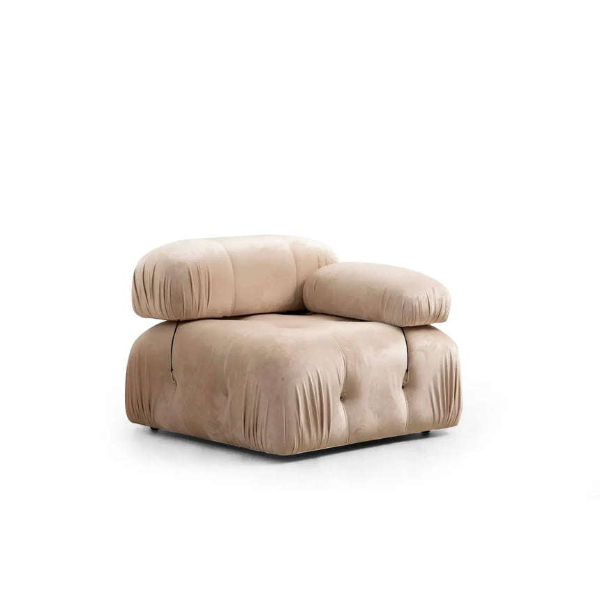 Bubble Ecksofa mit Pouf, 288x190 cm - ZEN ZONE Furniture