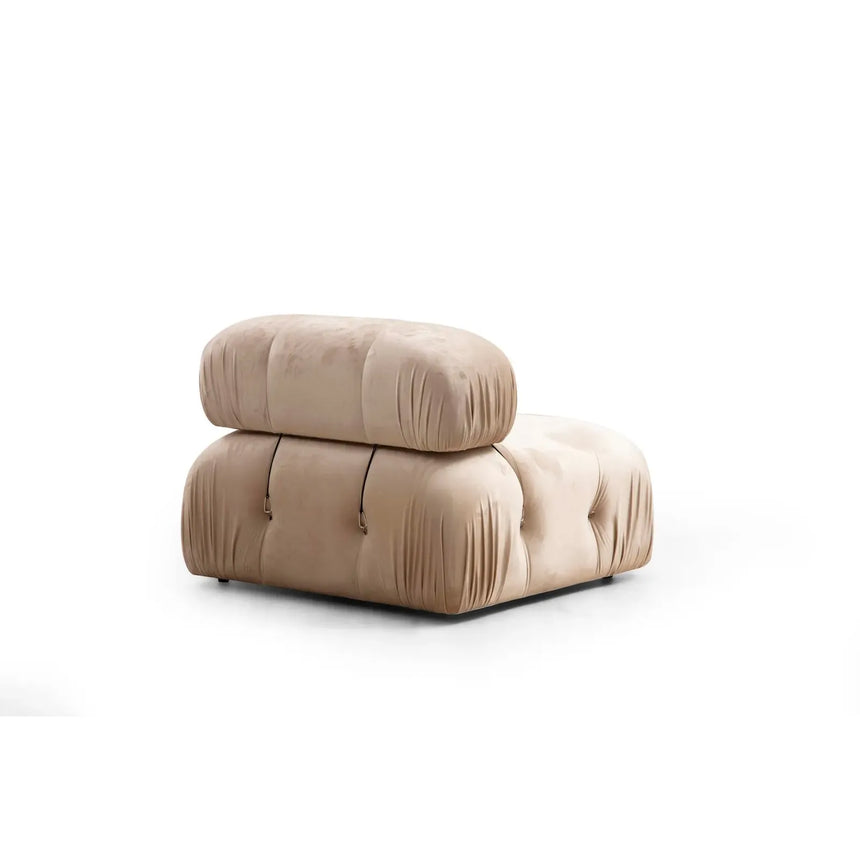 Bubble Ecksofa mit Pouf, 288x190 cm - ZEN ZONE Furniture