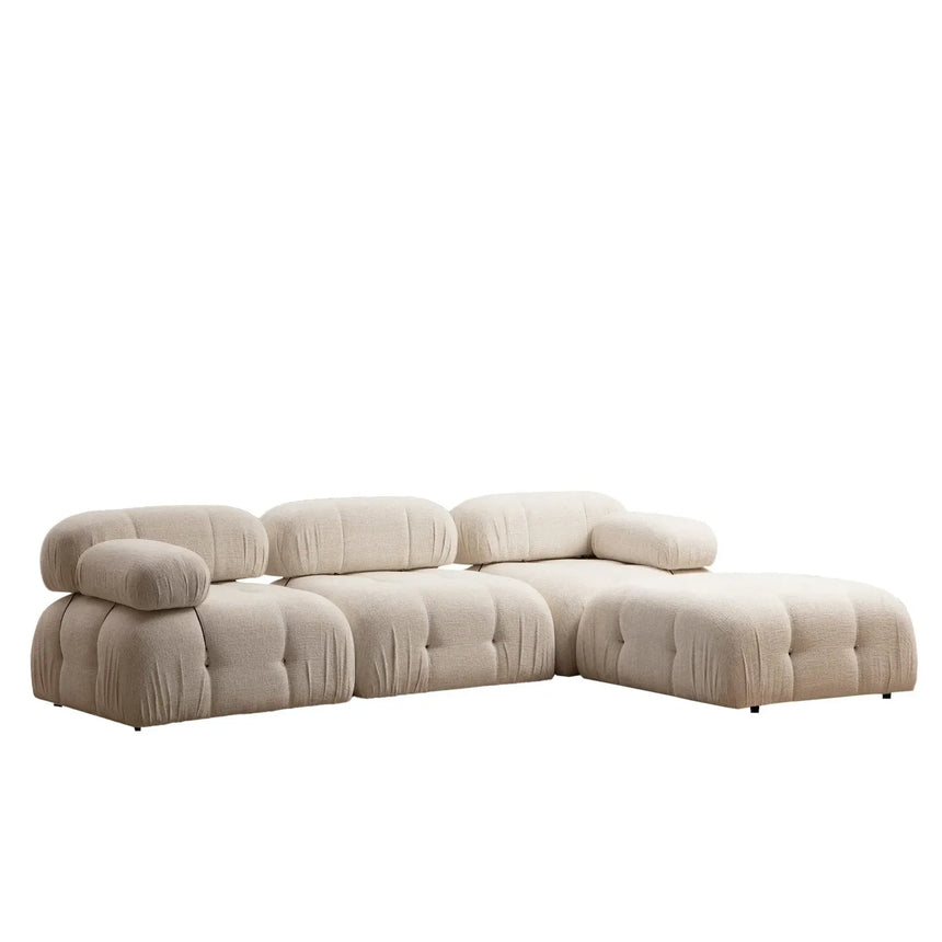 Bubble Ecksofa mit Pouf, 288x190 cm - ZEN ZONE Furniture