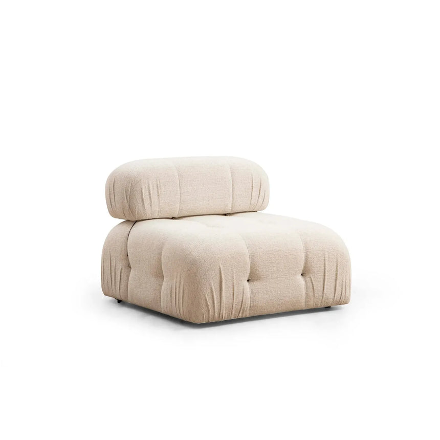 Bubble Ecksofa mit Pouf, 288x190 cm - ZEN ZONE Furniture