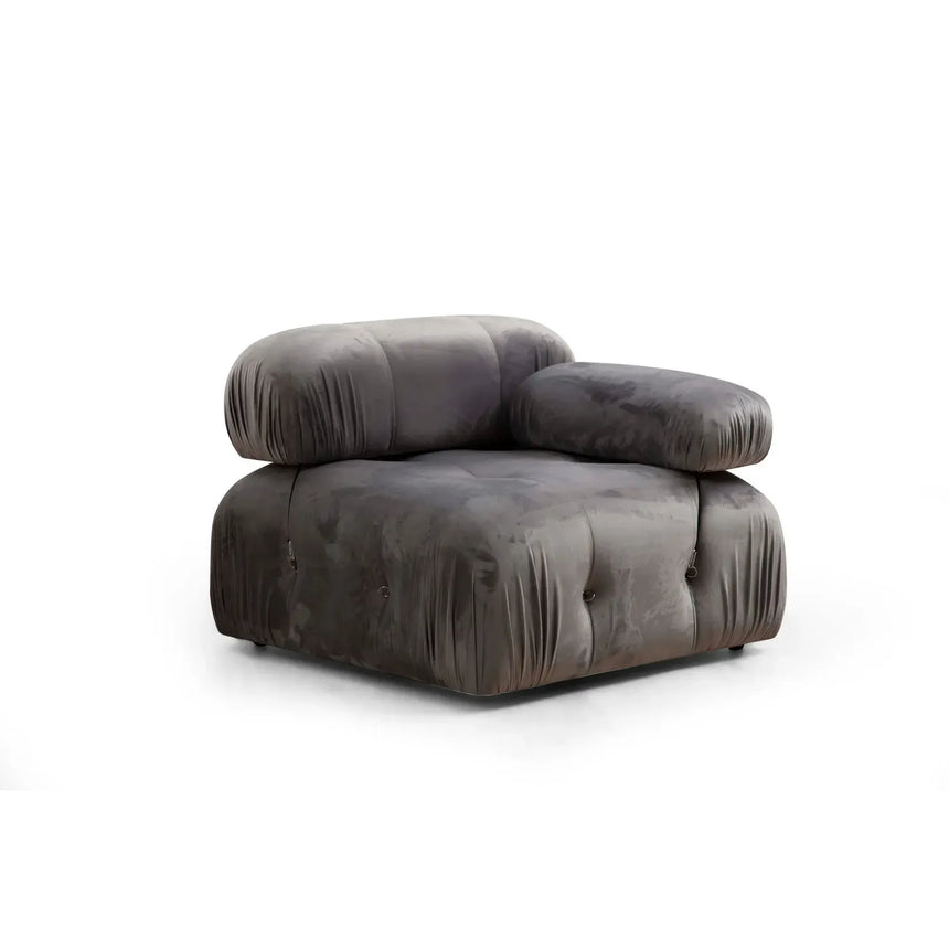 Bubble Ecksofa mit Pouf, 288x190 cm - ZEN ZONE Furniture