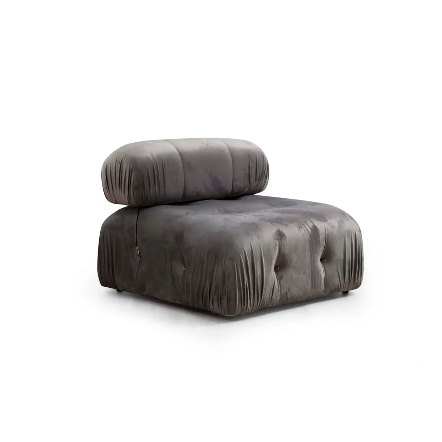 Bubble Ecksofa mit Pouf, 288x190 cm - ZEN ZONE Furniture