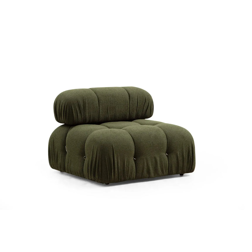 Bubble Ecksofa mit Pouf, 288x190 cm - ZEN ZONE Furniture