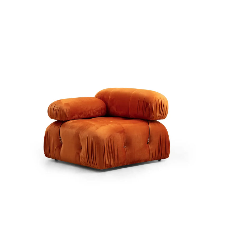 Bubble Ecksofa mit Pouf, 288x190 cm - ZEN ZONE Furniture