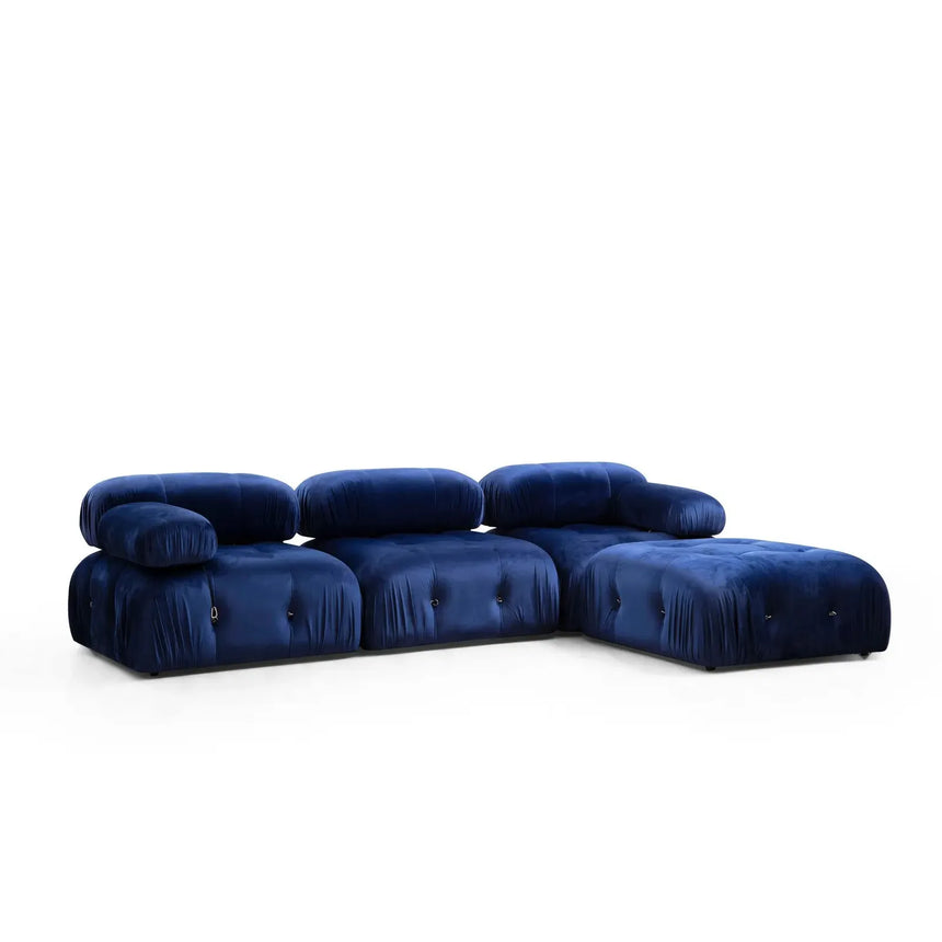 Bubble Ecksofa mit Pouf, 288x190 cm - ZEN ZONE Furniture