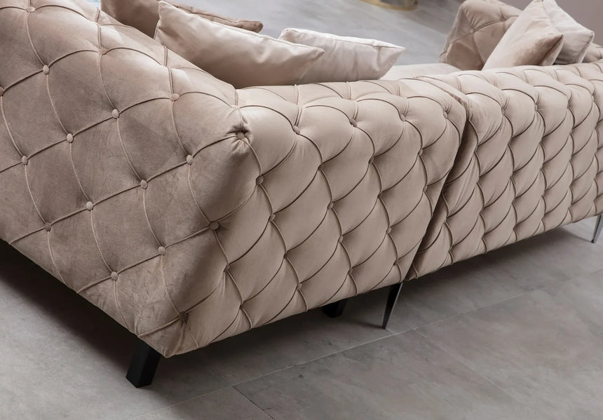 Como Ecksofa in Beige, 350x270 cm von Atelier Del Sofa – Bild 5