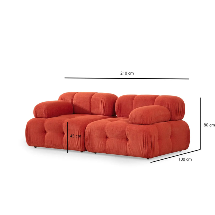 Doblo 2-Sitzer Sofa, 200x100 cm - ZEN ZONE Furniture