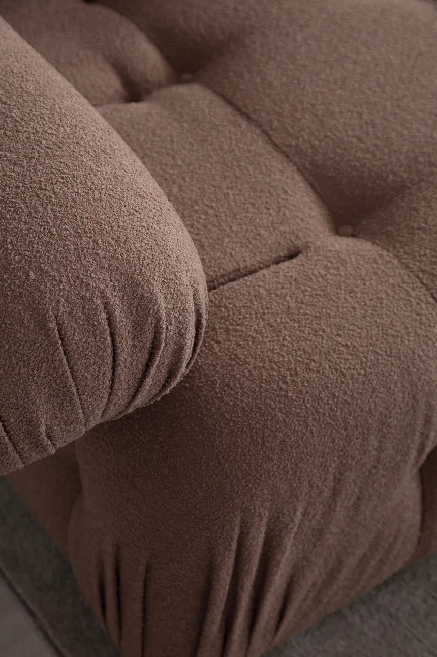 Doblo 2-Sitzer Sofa in Cappuccino, 200x100 cm von Atelier Del Sofa – Bild 5