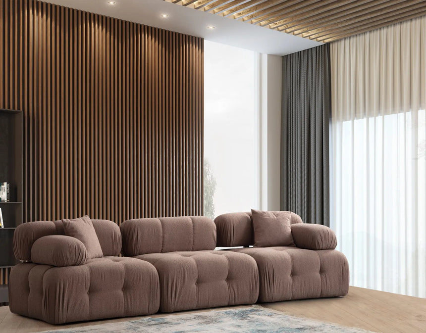 Doblo 3-Sitzer Sofa in Cappuccino, 300x100 cm von Atelier Del Sofa – Bild 1
