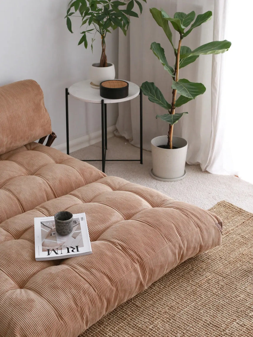 Fold 2-Sitzer Schlafsofa in Kamel, 120x79 cm von Atelier Del Sofa – Bild 7