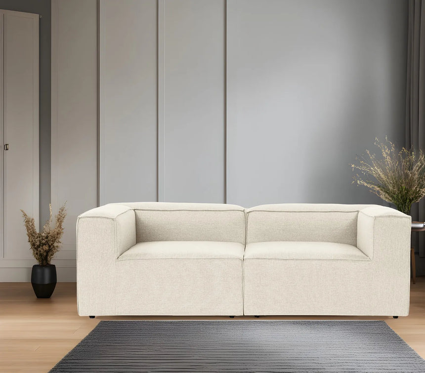 Fora 2-Sitzer Sofa in Ecru, 214x105 cm von Atelier Del Sofa – Bild 5