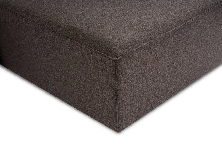 Fora Ecksofa, Rechte Seite, in Dunkelbraun, 297x190 cm von Atelier Del Sofa – Bild 12