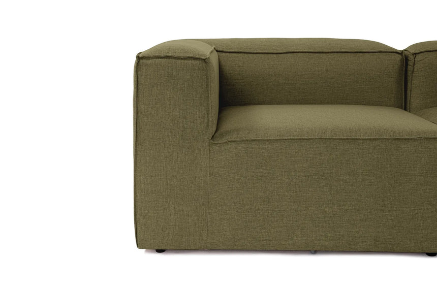 Fora Ecksofa, Rechte Seite, in Grün, 297x190 cm von Atelier Del Sofa – Bild 12